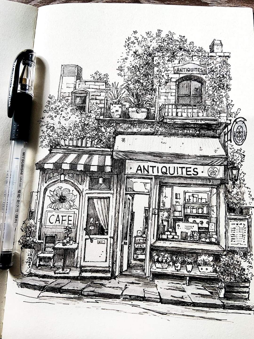 urban sketching 01